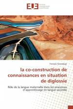 la co-construction de connaissances en situation de diglossie af François Sawadogo