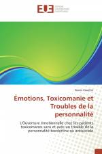 Émotions, Toxicomanie et Troubles de la personnalité af Demis Casellini