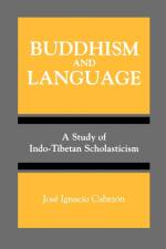 Buddhism and Language af Jose Ignacio Cabezon