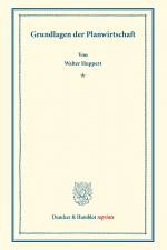Grundlagen der Planwirtschaft. af Walter Huppert