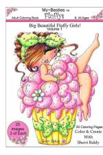 Sherri Baldy My-Besties Fluffys Coloring Book: Now Sherri Baldy's Fan Favorite Big Beautiful Fluffy Girls are available as a coloring book! af Sherri Ann Baldy