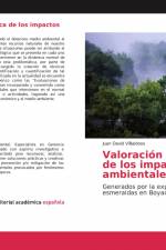 Valoración económica de los impactos ambientales af Juan David Villlalobos