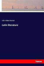 Latin literature af John William Mackail