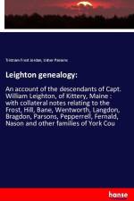 Leighton genealogy: af Usher Parsons