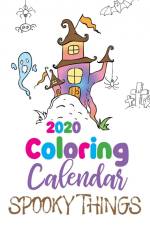 2020 Coloring Calendar Spooky Things af Gumdrop Press