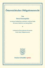 Lehrbuch des Österreichischen Privatrechts. af Horaz Krasnopolski