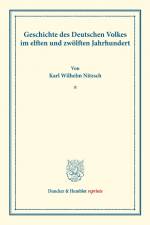 Geschichte des Deutschen Volkes bis zum Augsburger Religionsfrieden. af Karl Wilhelm Nitzsch