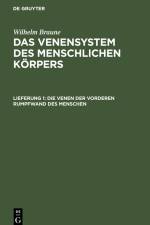 Die Venen der vorderen Rumpfwand des Menschen af E. Hurry Fenwick