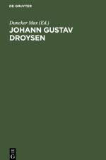 Johann Gustav Droysen af Duncker Max