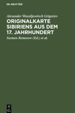 Originalkarte Sibiriens aus dem 17. Jahrhundert af H. Michow