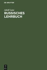 Russisches Lehrbuch af Adolf Lane
