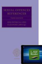 Sexual Offences Referencer Digital Pack af Eleanor Laws Qc