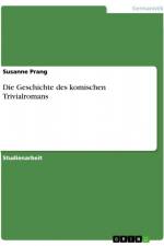 Die Geschichte des komischen Trivialromans af Susanne Prang