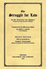 The Struggle for Law [1915] af Rudolf von Jhering
