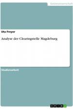 Analyse der Clearingstelle Magdeburg af Uta Freyer