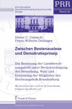 Zwischen Bestenauslese und Demokratieprinzip af Franz-Wilhelm Dollinger