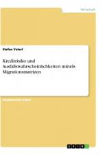 Kreditrisiko und Ausfallswahrscheinlichkeiten mittels Migrationsmatrizen af Stefan Vaterl