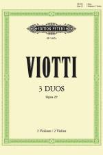 3 Duos Op. 29 for 2 Violins