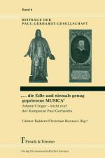¿¿ die Edle und niemals genug gepriesene MUSICA¿ af Günter Balders