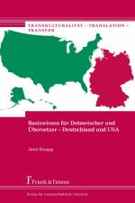 Basiswissen für Dolmetscher und Übersetzer ¿ Deutschland und USA af Jette Knapp