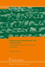 Literarische Mündlichkeit und Übersetzung af Sigrid Freunek