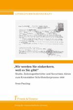 ¿Wir werden Sie einkerkern, weil es Sie gibt!¿ af Sven Pauling