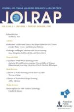 Journal of Online Learning Research and Practice: Volume 8, Number 2, 2021/2022 af Katheleen J. Tate