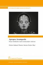 Apropos Avantgarde af Dolors Sabaté Planes