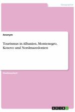 Tourismus in Albanien, Montenegro, Kosovo und Nordmazedonien af Anonym