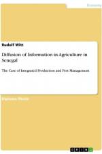 Diffusion of Information in Agriculture in Senegal af Rudolf Witt