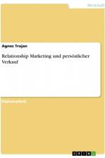 Relationship Marketing und persönlicher Verkauf af Agnes Trojan