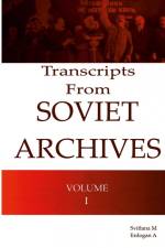 Transcripts From Soviet Archives Volume I af Erdogan A