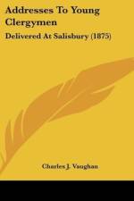 Addresses To Young Clergymen af Charles J. Vaughan