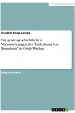 Die geistesgeschichtlichen Voraussetzungen der 