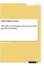 The effect of exchange rates on economic growth in Ethiopia af Muluken Nigussie Tessema