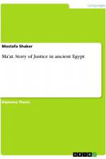 Ma'at. Story of Justice in ancient Egypt af Mostafa Shaker
