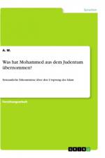 Was hat Mohammed aus dem Judentum übernommen? af A. W.
