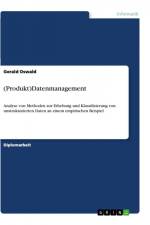 (Produkt)Datenmanagement af Gerald Oswald