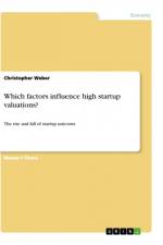 Which factors influence high startup valuations? af Christopher Weber