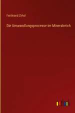 Die Umwandlungsprocesse im Mineralreich af Ferdinand Zirkel