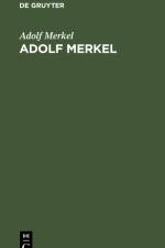 Adolf Merkel af Adolf Merkel