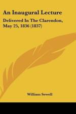 An Inaugural Lecture af William Sewell