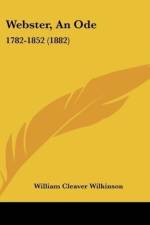 Webster, An Ode af William Cleaver Wilkinson