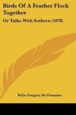 Birds Of A Feather Flock Together af Felix Gregory De Fontaine