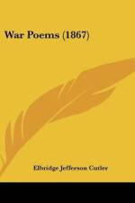 War Poems (1867) af Elbridge Jefferson Cutler