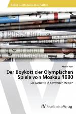 Der Boykott der Olympischen Spiele von Moskau 1980 af Marvin Rees