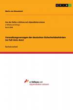 Verwaltungsversagen der deutschen Sicherheitsbehörden im Fall Anis Amri af Marla van Nieuwland