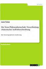 Die Neue Philosophenschule. Neuerfindung chinesischer Selbstbeschreibung af Laura Tomas