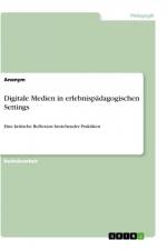 Digitale Medien in erlebnispädagogischen Settings af Anonym