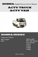 Honda Acty English Factory Service Manual af James Danko
